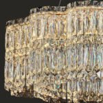 Villa living room chandelier modern simple atmosphere Nordic style light luxury restaurant bedroom new crystal lamps and lanterns - Image 6