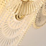 French light luxury wall lamp simple atmosphere room bedside aisle decorative lamp creative crystal glass bedroom wall lamps - Image 4
