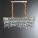 New European crystal chandelier Scandinavian lamps and lanterns crystal decorative chandelier luxury crystal dining lamps - Image 3