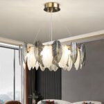 Postmodern crystal chandelier American light luxury creative feather chandelier - Image 5