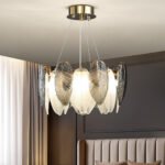Postmodern crystal chandelier American light luxury creative feather chandelier - Image 4