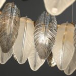 Postmodern crystal chandelier American light luxury creative feather chandelier - Image 2
