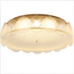 Full Spectrum Eye Care Bedroom Ceiling Lights Simple Modern Cream Breeze Dining Room Glass Lamps French Living Room Ceiling Lights - Image 4