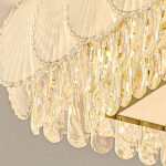 led crystal ceiling lamp light luxury atmosphere living room lamp simple modern bedroom lamp dining room lamps and lanterns set - Image 6