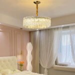 Light luxury crystal chandelier living room main light French luxury cream wind lamp modern simple atmosphere bedroom light - Image 4