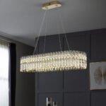 French light luxury crystal chandelier cream wind living room main light modern minimalist dining lamps - Image 5