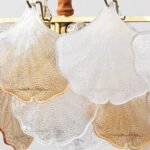 Light luxury crystal ginkgo leaf new modern dining lamp - Image 6