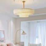 Light luxury crystal chandelier living room main light French luxury cream wind lamp modern simple atmosphere bedroom light - Image 5