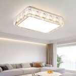 Light luxury crystal ceiling lamp living room main lamp modern simple atmosphere home new bedroom dining room light