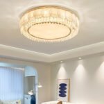 led crystal ceiling lamp light luxury atmosphere living room lamp simple modern bedroom lamp dining room lamps and lanterns set - Image 4