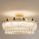 French light luxury living room chandelier crystal post-modern minimalist bedroom light master - Image 3