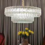 Light luxury crystal chandelier living room main light French luxury cream wind lamp modern simple atmosphere bedroom light - Image 7