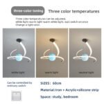 Creative led dining room light chandelier simple modern bedroom light living room light dining room island table lamp dining table bar lamps and lanterns - Image 4