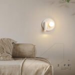 Cloud bedroom wall lamp with switch simple modern living room background decorative lamp children's room reading eye-care bedside lamps - Image 11
