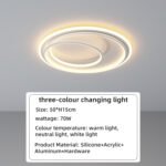 Bedroom Lights Master Bedroom New Premium Feeling Pop Cream Style Lamps Super Bright Remote Controlled Room Ceiling Lights - Image 14