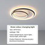 Bedroom Lights Master Bedroom New Premium Feeling Pop Cream Style Lamps Super Bright Remote Controlled Room Ceiling Lights - Image 13