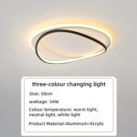 Bedroom Lights Master Bedroom New Premium Feeling Pop Cream Style Lamps Super Bright Remote Controlled Room Ceiling Lights - Image 7