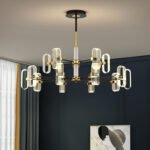 Living room chandelier new Scandinavian creative personality light luxury restaurant bedroom lights simple modern atmospheric lamps and lanterns - Image 2