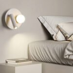 Cloud bedroom wall lamp with switch simple modern living room background decorative lamp children's room reading eye-care bedside lamps - Image 18