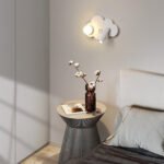 Cloud bedroom wall lamp with switch simple modern living room background decorative lamp children's room reading eye-care bedside lamps - Image 15