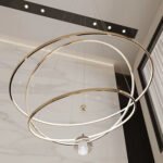 Modern light luxury Scandinavian led chandelier living room bedroom study dining room sample room showroom creative personality designer - Image 11