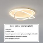 Bedroom Lights Master Bedroom New Premium Feeling Pop Cream Style Lamps Super Bright Remote Controlled Room Ceiling Lights - Image 17