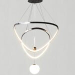 Modern light luxury Scandinavian led chandelier living room bedroom study dining room sample room showroom creative personality designer - Image 4