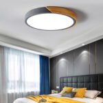 Bedroom Lamp Simple Ceiling Light Wholesale Living Room Log Nordic Style Lamps And Lanterns - Image 2