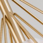 Scandinavian Dining Chandelier Three Led Household American Gold Iron Modern Simple Creative Personality Restaurant Lamps And Lanterns - Image 7