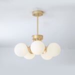 Scandinavian New Living Room Lights Simple Modern Creative Atmosphere Luxury Study Dining Room Bedroom Magic Beans Molecular Chandelier Fixtures - Image 2