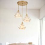 Scandinavian Dining Chandelier Three Led Household American Gold Iron Modern Simple Creative Personality Restaurant Lamps And Lanterns - Image 6