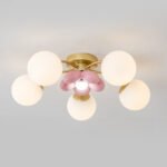 Scandinavian Bedroom Lamp Cute Cream Style Kids Room Cozy Master Bedroom Lamps - Image 5