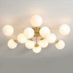 Postmodern Magic Bean Living Room Lamp Light Luxury Creative Led High Brightness Hall Light Scandinavian - Image 3