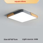 Bedroom Lamp Simple Ceiling Light Wholesale Living Room Log Nordic Style Lamps And Lanterns - Image 7