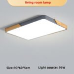 Bedroom Lamp Simple Ceiling Light Wholesale Living Room Log Nordic Style Lamps And Lanterns - Image 8