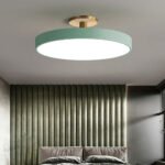 Simple Semi-Flush Mount Acrylic LED Ceiling Light - Image 22