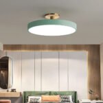 Simple Semi-Flush Mount Acrylic LED Ceiling Light - Image 21