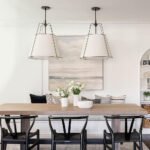 Modern Fabric Conical White Hanging Light - Image 13