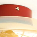 Vintage Small Acrylic LED Ceiling Light - Image 6