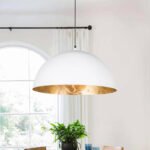 Oversized Metal Dome Pendant Light - Image 15