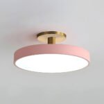 Simple Semi-Flush Mount Acrylic LED Ceiling Light - Image 8