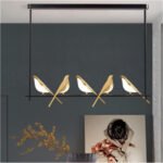 Creative Birds LED Circle Pendant Light - Image 13