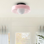 Modern Round Flush Mount Kitchen Ceiling Light - Image 30