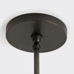 Modern Fabric Conical White Hanging Light - Image 22