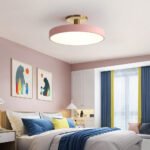 Simple Semi-Flush Mount Acrylic LED Ceiling Light - Image 7