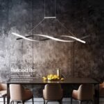 LED Linear Wave Chandelier - Image 2