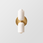 Modern Creamy Double Heads Wall Sconce - Image 3