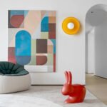 Modern Round Flush Mount Kitchen Ceiling Light - Image 6