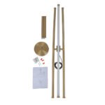 3-Light LED Tube Sputnik Chandelier - Image 13