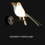 Modern Led Art Design Bird Wall Light - Image 9